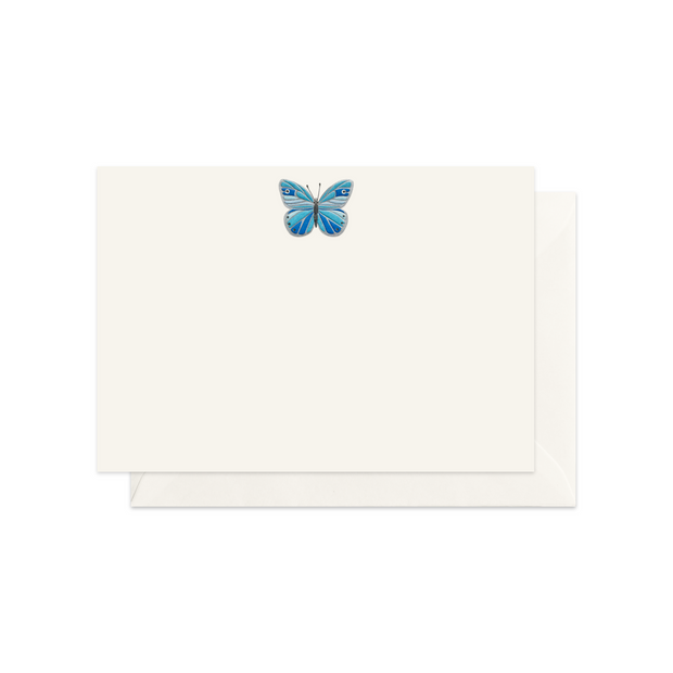 Karta Modrý motýl