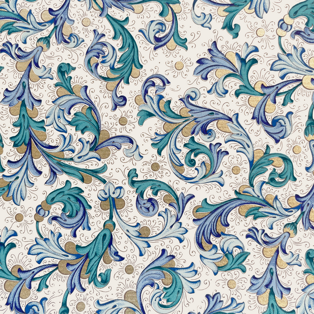Balicí papír Rossi Modrý florentský styl
