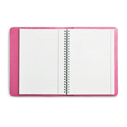 Kožený zápisník růžový